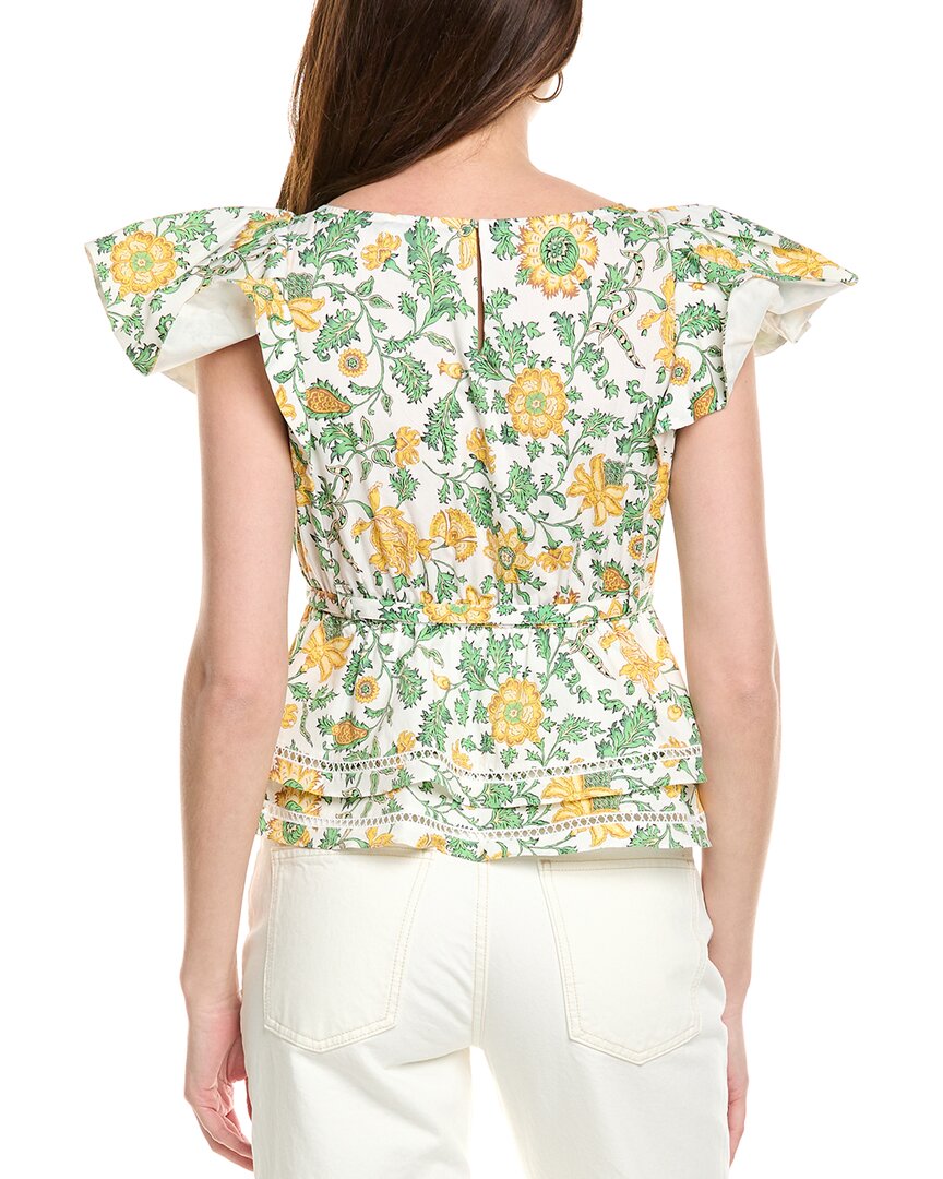 Derek Lam 10 Crosby Delphine Ruffle Blouse