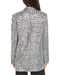 Michael Kors Collection Sequin Boyfriend Blazer