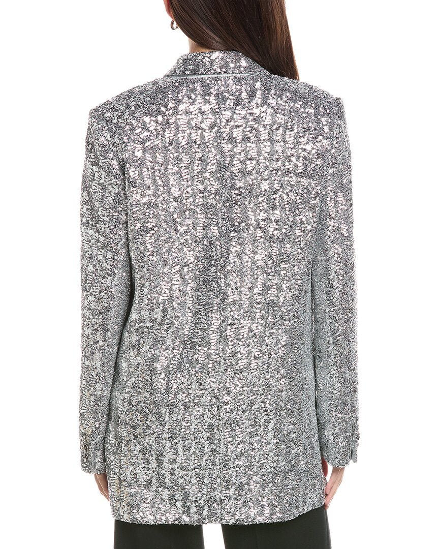 Michael Kors Collection Sequin Boyfriend Blazer