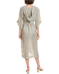 Lisa Marie Fernandez Linen Beach Poncho