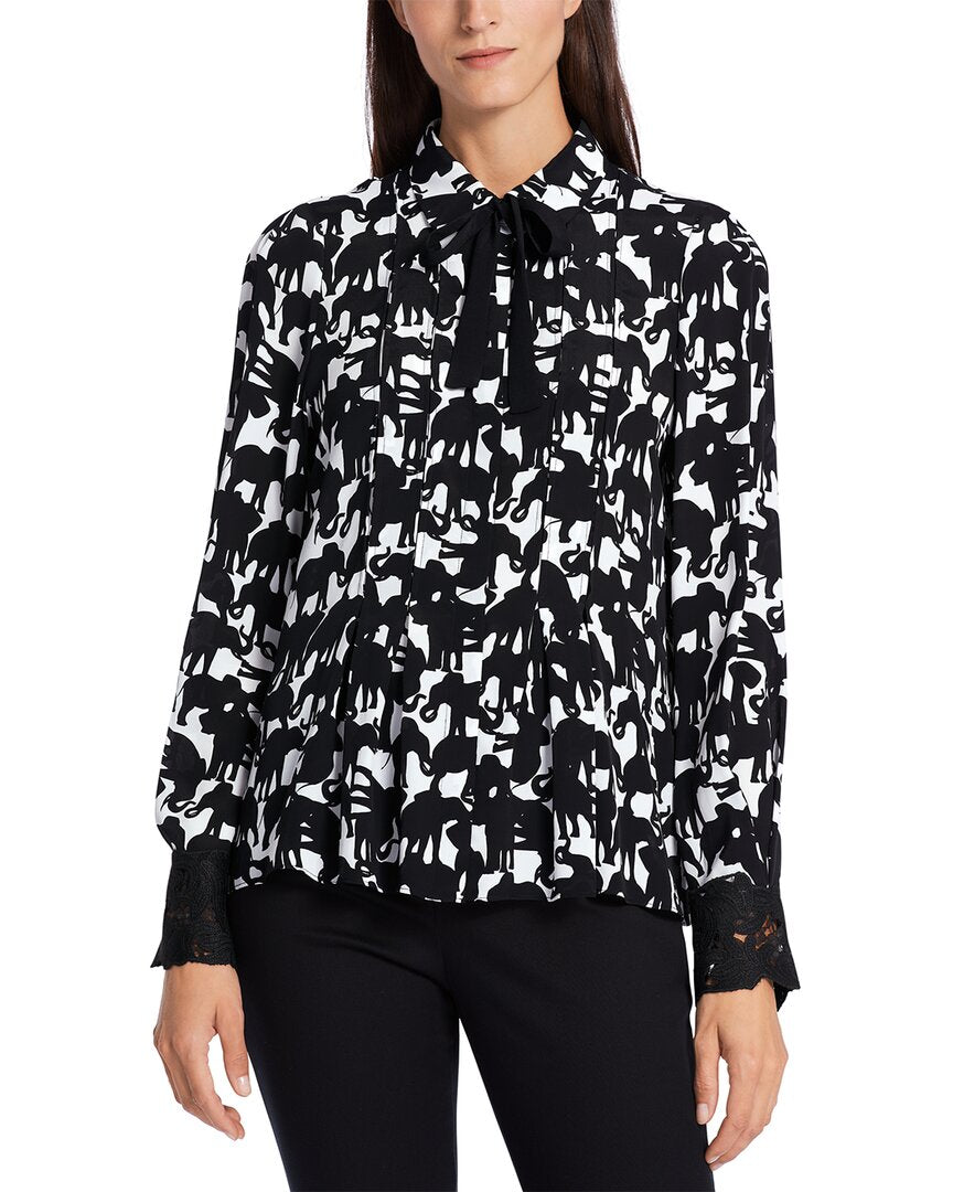 Marc Cain Silk-Blend Shirt