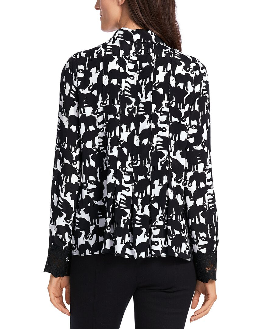 Marc Cain Silk-Blend Shirt