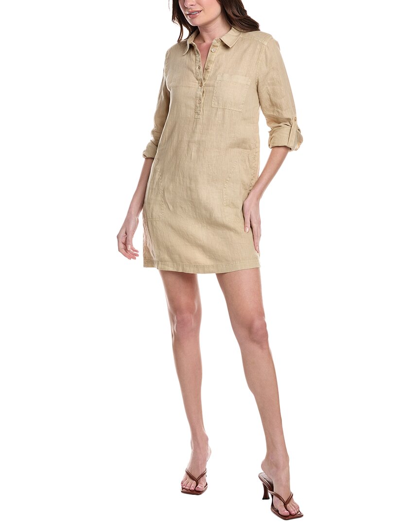 Michael Stars Michael Stars Eleanor Utility Linen Shift Dress