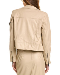 Theo The Label Hera Zip Biker Jacket