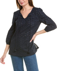Brooks Brothers Eyelet Blouse
