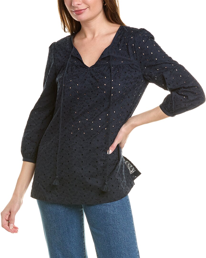 Brooks Brothers Eyelet Blouse