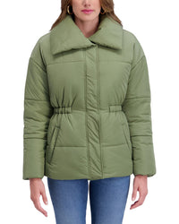 Kensie Crinkle Puffer Jacket