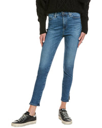Ag Jeans Mila Crystal Clarity Super High-Rise Skinny Ankle Jean Blue