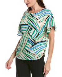 Anne Klein Blouse Green