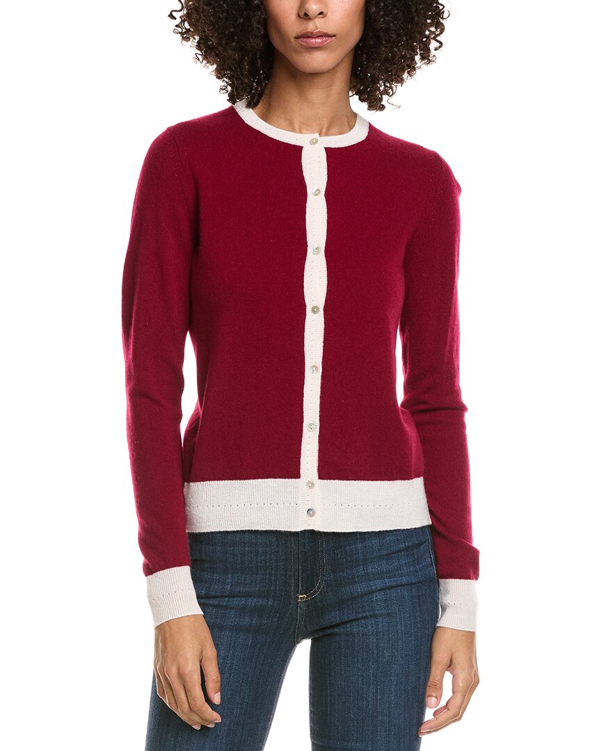 Incashmere Button Front Cashmere Cardigan