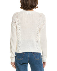 27 Miles Malibu Front Fringe Sweater