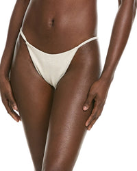 Devon Windsor Addison Bikini Bottom Gold