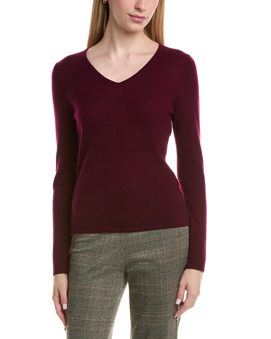 Bruno Magli Bruno Magli Classic V-Neck Wool & Cashmere-Blend Sweater