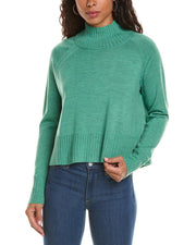 Eileen Fisher Turtleneck Wool Sweater