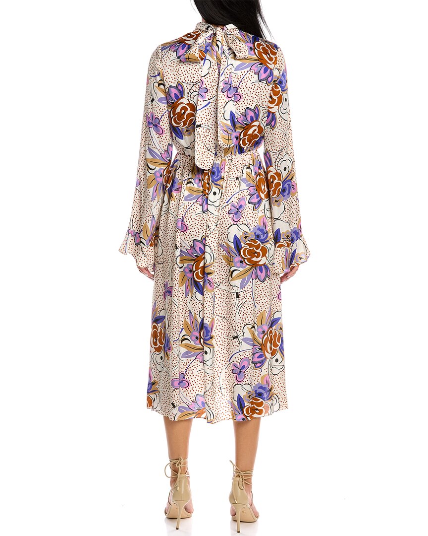 Les Rêveries Ruffle Pussy Bow Dress