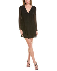 The Kooples Accordion Pleated Mini Dress