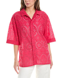 Charo Ruiz Ibiza Isma Blouse Pink Regular 0 (XS)