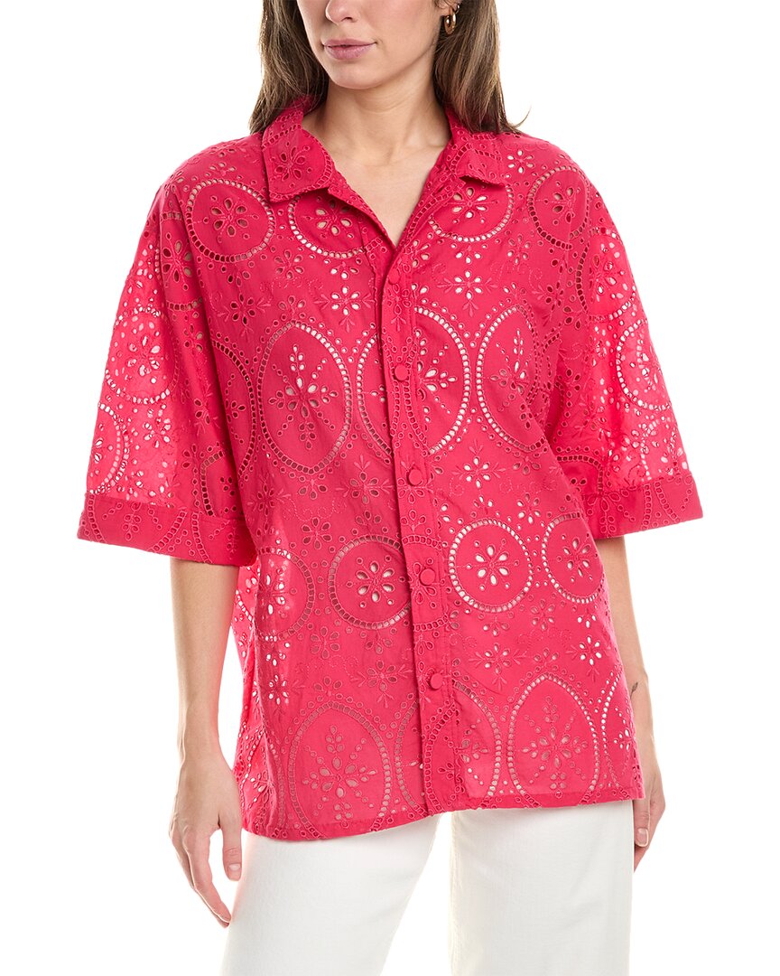 Charo Ruiz Ibiza Isma Blouse Pink Regular 0 (XS)