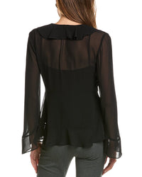 Bcbgmaxazria Ruffle Blouse