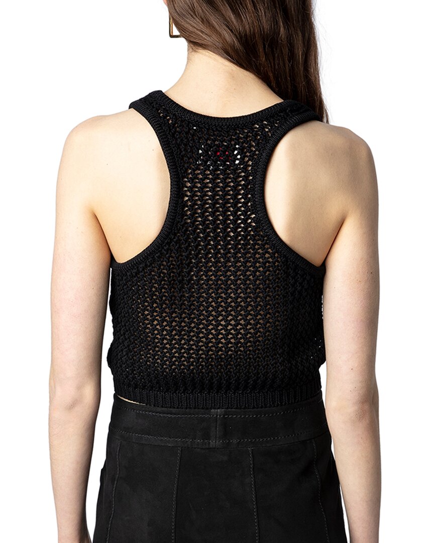 Zadig & Voltaire Nabya Crochet Top