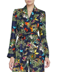 L'agence Jordana Wrap Belted Blazer