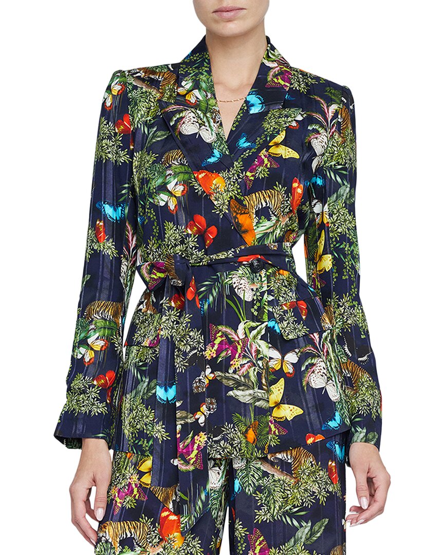 L'agence Jordana Wrap Belted Blazer