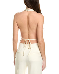 Sportmax Melinda Silk-Blend Top