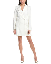Simkhai Smith Blazer Mini Dress White