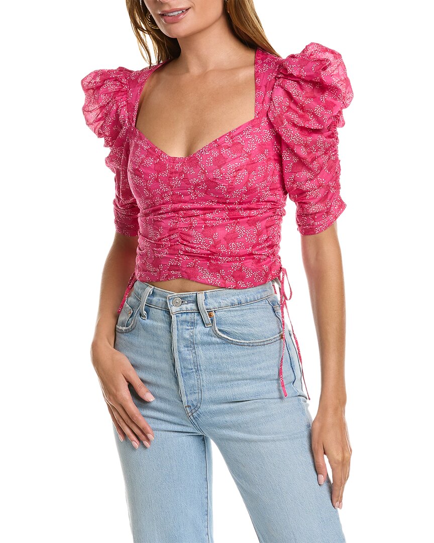 Isabel Marant Etoile Galaor Top 38 Pink