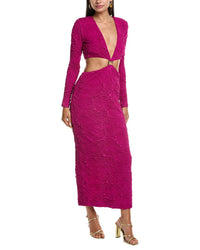 Patbo Jacquard Maxi Dress Pink