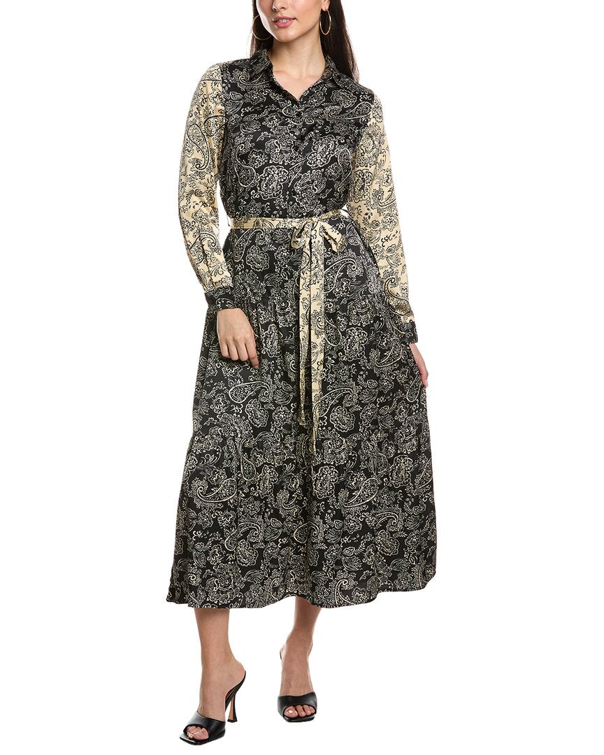 Yal New York Printed Shirtdress Multi