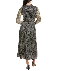 Yal New York Printed Shirtdress