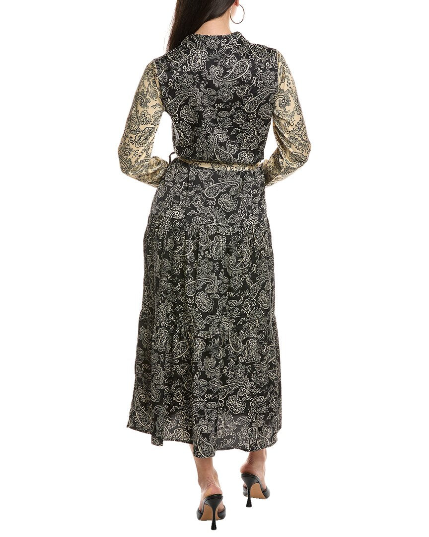 Yal New York Printed Shirtdress