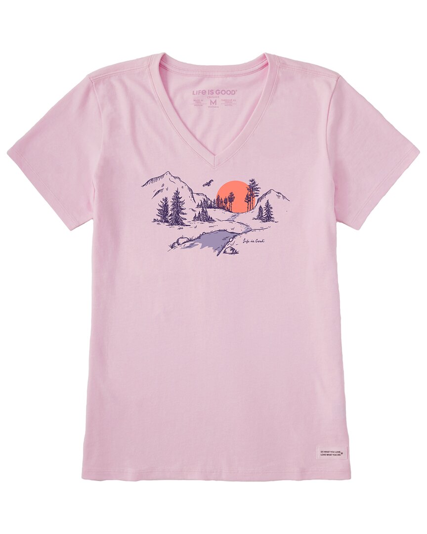 Life is Good® Life Is Good® Crusher Lite V-Neck T-Shirt