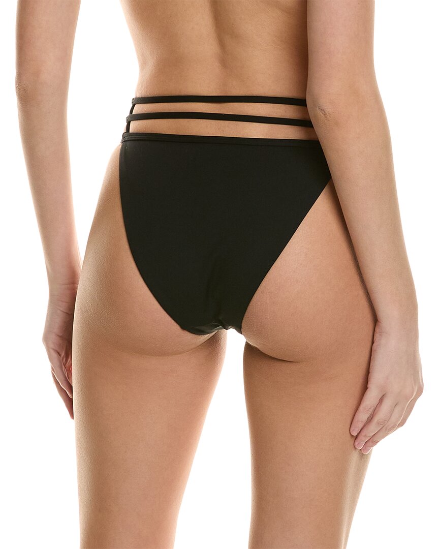 Simkhai Amenda Strappy Solid Bikini Bottom