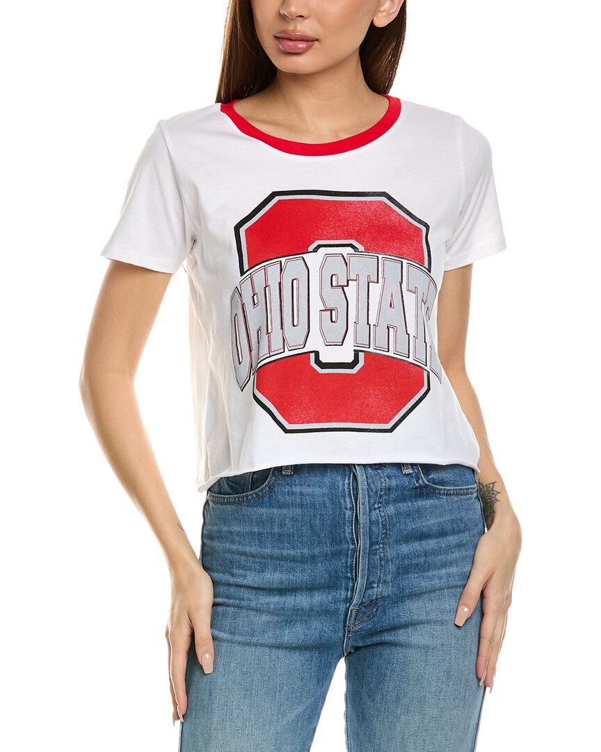Prince Peter Ohio State Crop T-Shirt White Regular 8 (M)
