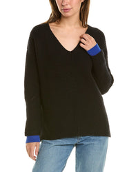 Askk Ny Chunky V-Neck Sweater Black