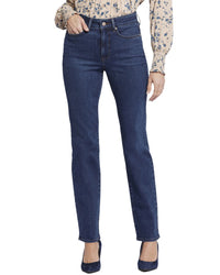 Nydj Petite Marilyn Gold Coast Straight Leg Jean