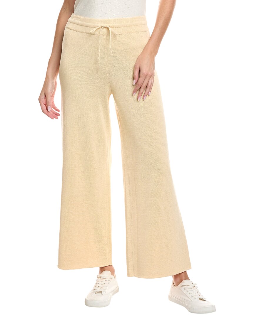Lafayette 148 New York Double Knit Wide Leg Pull-On Pant