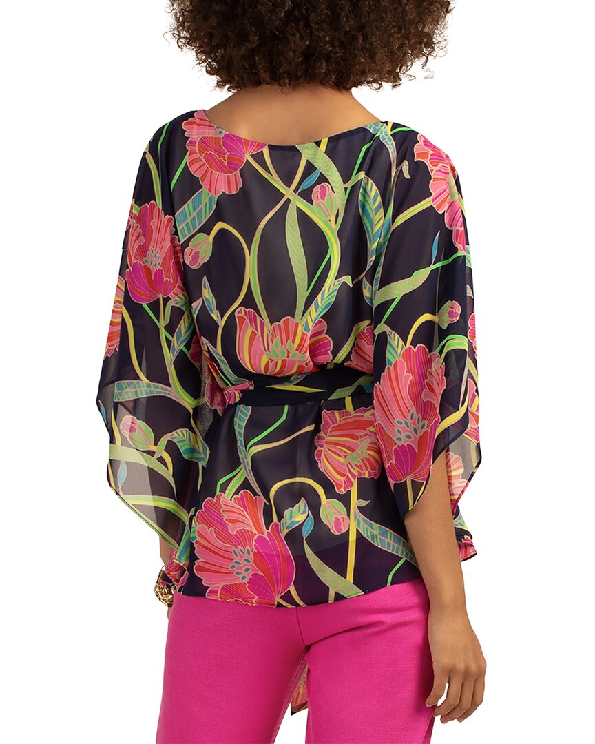 Trina Turk Regular Fit Eye Opener 2 Top