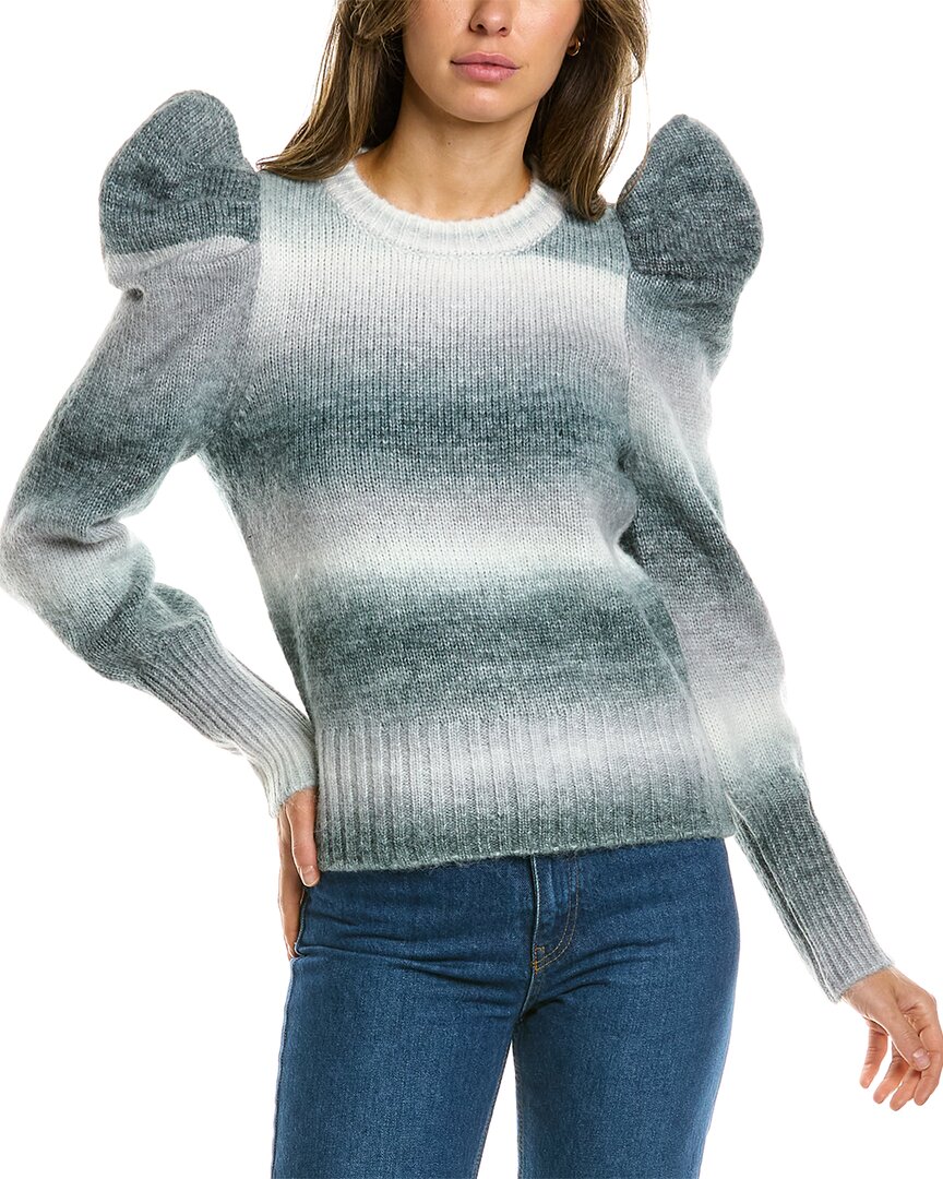 Design History Puff Sleeve Sweater Black