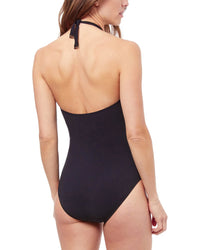 Profile By Gottex Rendez-Vous Halter V-Neck One-Piece