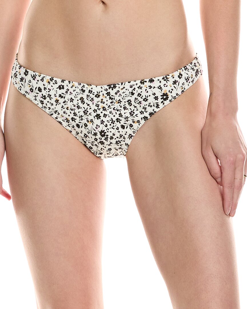 Volcom Ditsy Daze V Bikini Bottom White