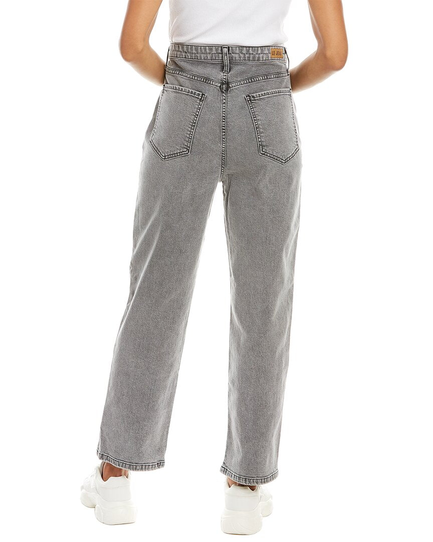 Le Jean Sasha Grey Acid High-Rise Modern Straight Jean