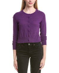 Forte Cashmere Cropped Cashmere Sweater