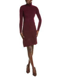 Sofiacashmere Classic Turtleneck Sweaterdress
