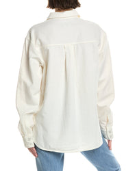 7 For All Mankind Easy Linen-Blend Shirt