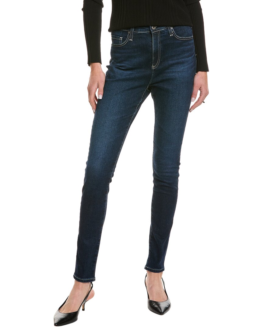 Ag Jeans Mila Darjeeling Super High-Rise Skinny Ankle Jean 24" Waist Blue