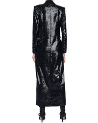 L'agence Marlowe Long Sequin Jacket