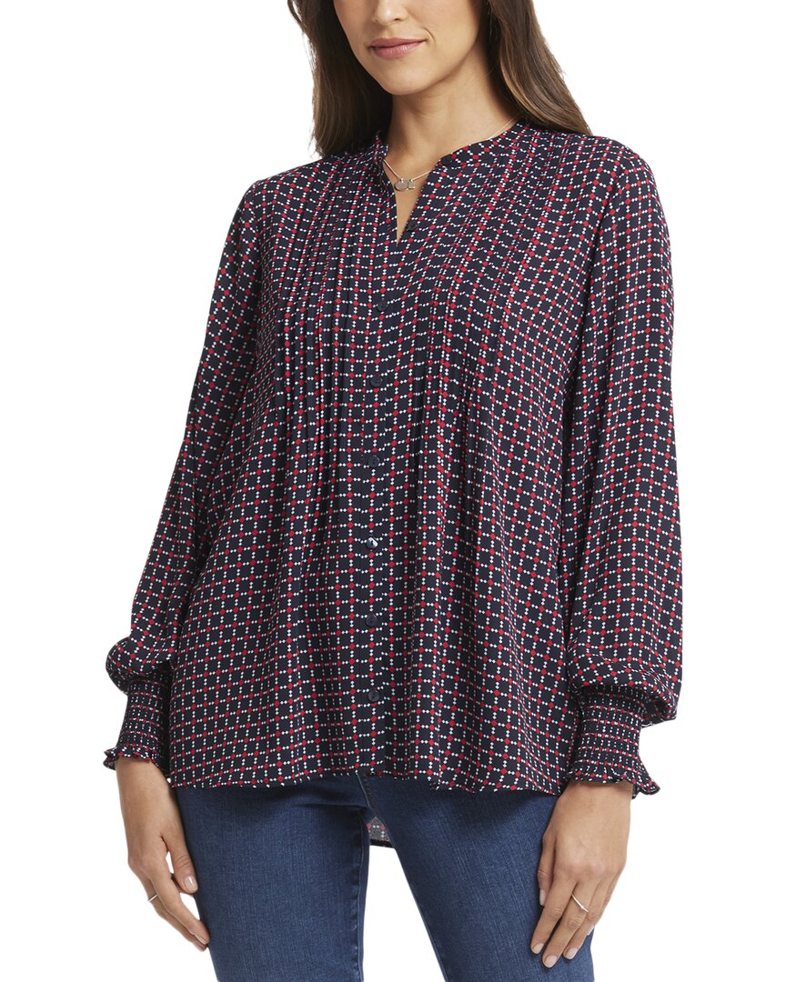 Nydj Peasant Blouse Multi
